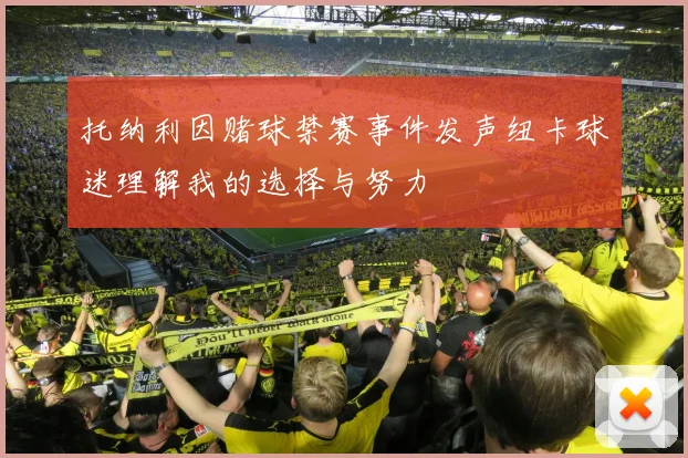 托纳利因赌球禁赛事件发声纽卡球迷理解我的选择与努力